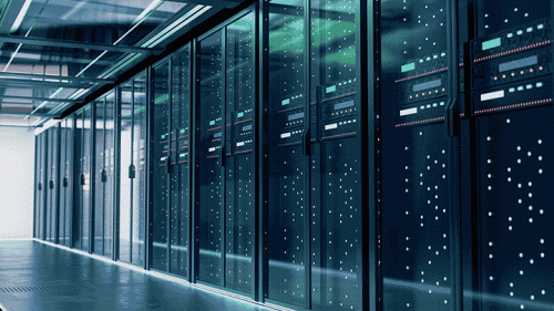 server room in the cloud IT